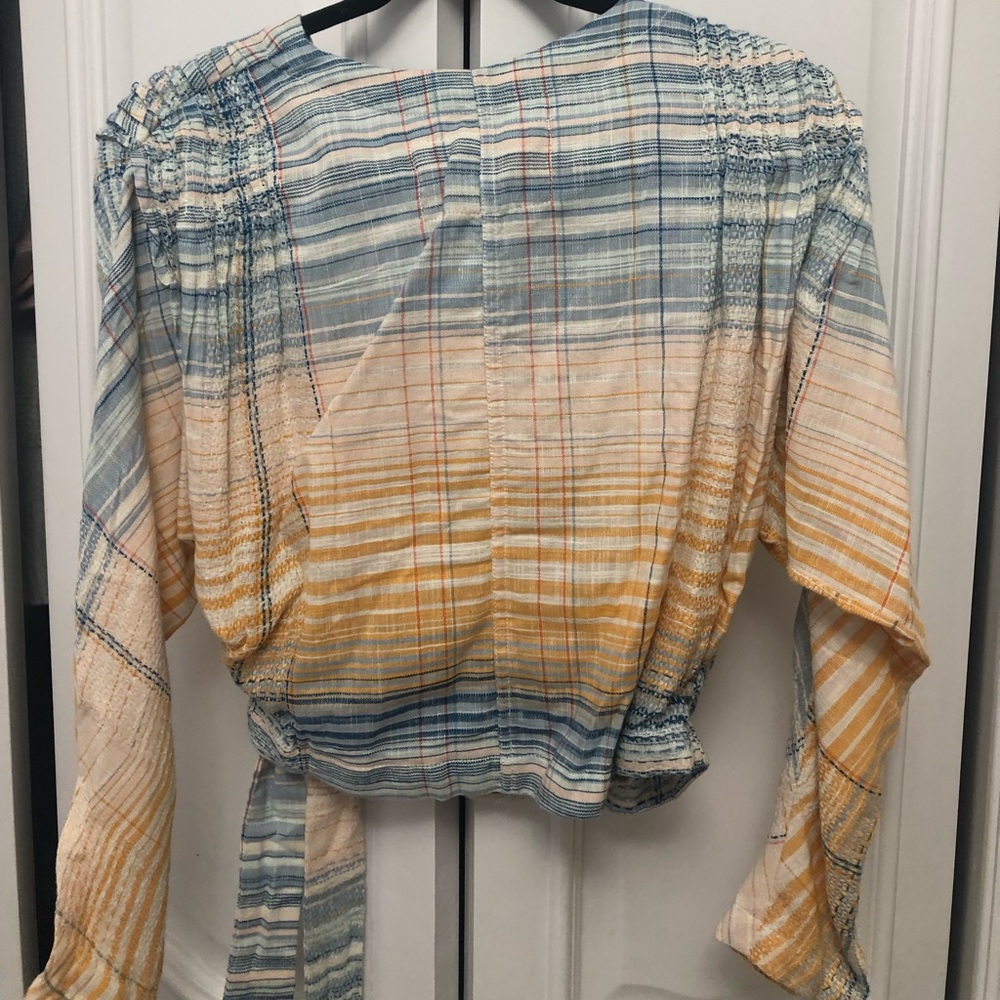 Free People wrap blouse XS - Picture 3 of 4